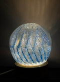 Glass Orb 'Blue Whale'